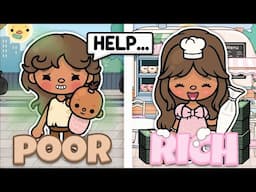 POOR To RICH Bakery Owner 🧁 | with voice 🔈| Toca Life World RP