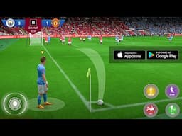 NOVO JOGO DE FUTEBOL 2024 REALISTA PRA IPHONE E ANDROID - MELHOR QUE DREAM LEAGUE SOCCER!