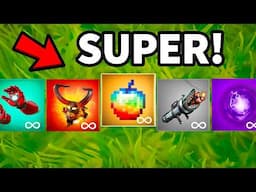 FORTNITE but everyone has SUPER ITEMS!