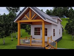 Tiny House, Inside Rustic Cozy Tiny Home