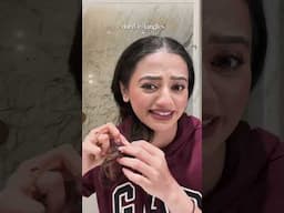 If anyone knows how I could have managed this better, please comment😩 #haircare #hellyshah