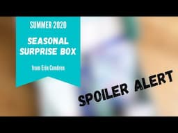 SPOILER ALERT! | Summer 2020 Seasonal Surprise Box by Erin Condren