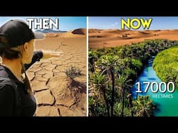 How This Woman Has Restored Dry Desert Rivers Into Green Oasis Flowing With Water Forever!