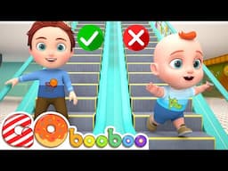 Take the Escalator Song | Safety Tips | Kids Songs & Nursery Rhymes