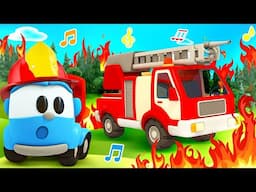 Sing with Leo! The Rescue Vehicles songs for kids about cars and trucks for kids. Baby rhymes.