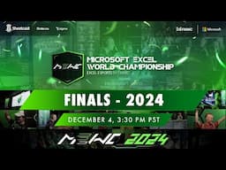 Microsoft Excel World Championship 2024 - Finals