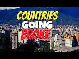 10 COUNTRIES on the Brink of BANKRUPTCY in 2025!