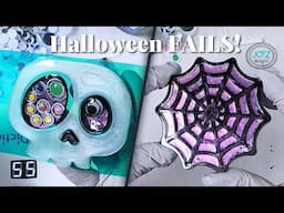 My Halloween fails!! | Low Viscosity UV Resin