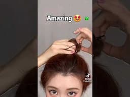 Back To School Cute Hairstyle Tutorial ❤️ #shorts #hairstyle #lifehacks #hairtutorial #fypシ #beauty