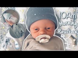 Silicone Baby Morning Routine|Role~Play|Vlogmas Week: Three| Reborns World