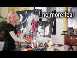 Being a creative soul with out fear - Art and Life chats from my Paris art studio kitchen ❤️