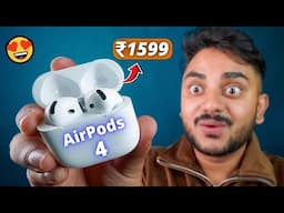 Apple AirPods 4 Clone for ₹1,599 😱 | Master Copy with ANC