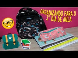 Organizando meu Estojo e Mochila para o 1° Dia de Aula 2020