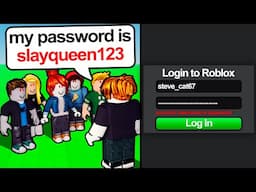 I let hackers steal my roblox account