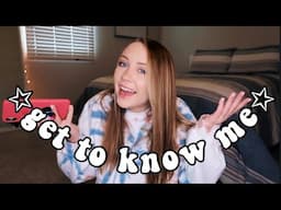 get to know me! | melissa saccente