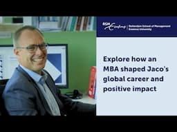 RSM Full-time MBA Alumnus: Jaco Luijendijk | Rotterdam School of Management, Erasmus University