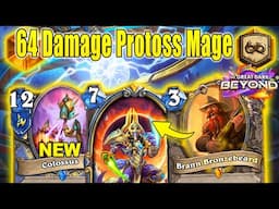 XL Protoss Mage 2.0 Deck Is SO OP! 64 Damage Colossus! The Great Dark Beyond Mini-Set | Hearthstone