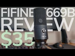 BEST Budget Microphone - 35$ FIFINE K669B USB Mic Review & Sound Test