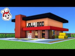 How To Build a Jollibee In Minecraft | Including Interior