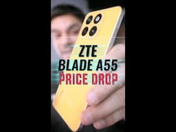 ZTE Blade A55 PRICE DROP! What is the new price? #zte #bladea55 #smartphone #unboxing #tech #shorts