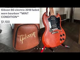 One Dad Says To Another Dad: PSST, wanna buy a guitar? 2018 Gibson SG