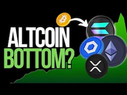 ALTCOINS TO BOUNCE HERE | DON'T SELL YOUR CRYPTO NOW