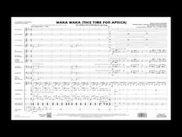 Waka Waka (This Time for Africa) arranged by Matt Conaway/Matt Finger