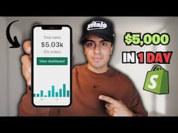 How I Made $5,000 in 1 DAY Dropshipping With NO MONEY