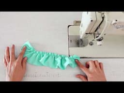 Quick Sewing Hack for Perfect Ruffles Every Time! sewing sewing tricks