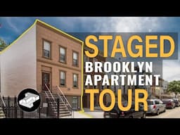 Tour a Brooklyn Apartment w/ a HUGE 44' Backyard & 3 (Flex 4) Bedrooms in Bushwick [STAGED TOUR]