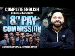 8th Pay Commission | Grammar/Vocab/Reading | Complete English | All Competitive Exams 2025