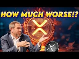 RIPPLE XRP THINGS ARE ABOUT TO GET WORSE?!! WHAT YOU NEED TO DO NOW!