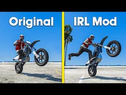 I Tried The Realistic Bike Handling Mod In GTA 5