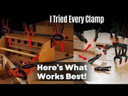 WHAT Are The TOP Woodworking Clamps of 2025?