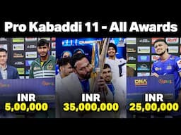 Pro Kabaddi 2024 All Awards List | PKL Season 11 Final Prize Money