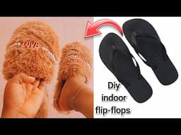 🔥HOW TO MAKE FLIP-FLOPS FROM START TO FINISH//do it yourself slippers //beginner friendly