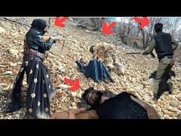 Fatemeh in the clutches of the caveman: Tayyaba saves her with a bullet