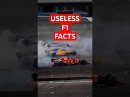 Useless F1 facts 🏎️ #f1 #formula1 #formulaone #motorsport