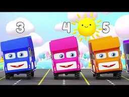 If You're Happy | Ten Little Buses | Rain Rain Go Away | Nursery Rhymes & Collection Kids USA