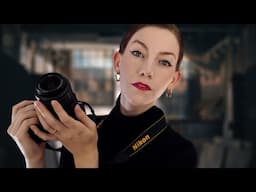 Dramatic Artist Poses and Photographs You 📸 ASMR Compliments Roleplay