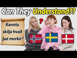 Old Norse | Can Norwegian, Danish and Swedish Speakers Understand It??