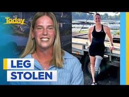 Para canoeist's leg stolen at Perth beach | Today Show Australia