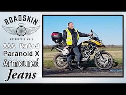 Roadskin Paranoid X AAA-Rated Armoured Motorcycle Jeans Review