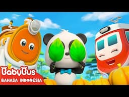 Bayi Panda Bermain Petak Umpet Bersama🚂 Kereta Api | Lagu Anak-anak | BabyBus Bahasa Indonesia