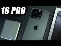 iPhone 16 Pro BLACK TITANIUM - Unboxing and Impressions!