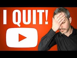 Why I'M QUITTING this channel ( after 8 years )