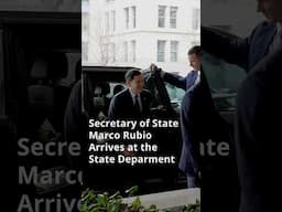 Secretary of State Marco Rubio Arrives at the State Department