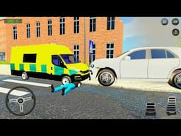 Ambulance Driver Simulator #18 - Yellow Rescue Ambulance Bus - Android Gameplay