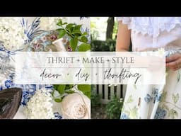 Thrift With Me! Styling and DIYing Thrifted Finds