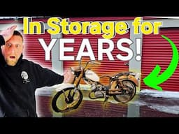 I bought a Scout MASTER'S Storage Unit & found Harley-Davidson Motorcycle!